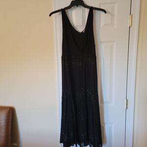 Elegant Black Sleeveless Dress